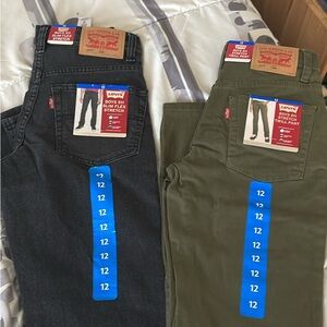 Levi's boy Jeans - Black and Green